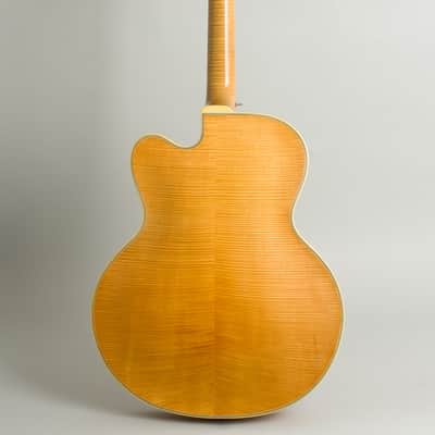 D'Angelico Excel Cutaway Arch Top Acoustic Guitar (1960), ser. #2117, original brown hard shell case. image 2