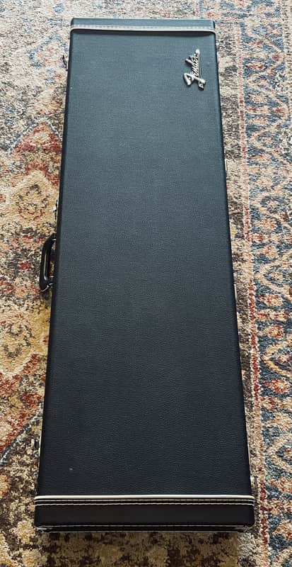 Fender Classic Series Wood Precision / Jazz Bass Case 2010s - Black image 1