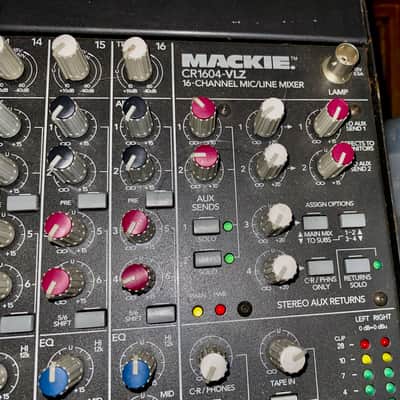 Mackie CR1604-VLZ 16-Channel Mic / Line Mixer 1997 - 2002 - Dark Gray image 2