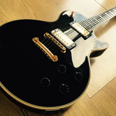 Epiphone Rare Japanese FujiGen Les Paul Custom Ebony Open Book
