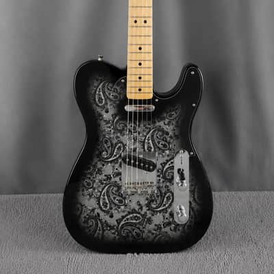 2025 Fender MIJ Black Paisley Telecaster – Maple Neck – Limited Edition image 2