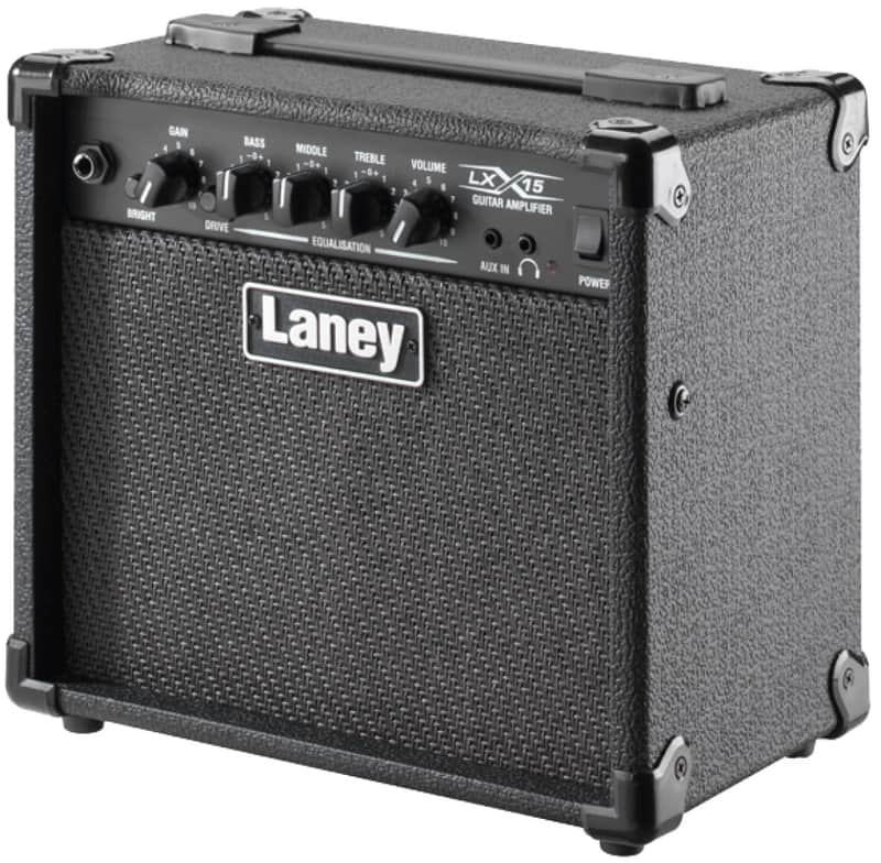 Laney LX 15W Guitar Combo Amp 2x5 with Drive LX15 image 1