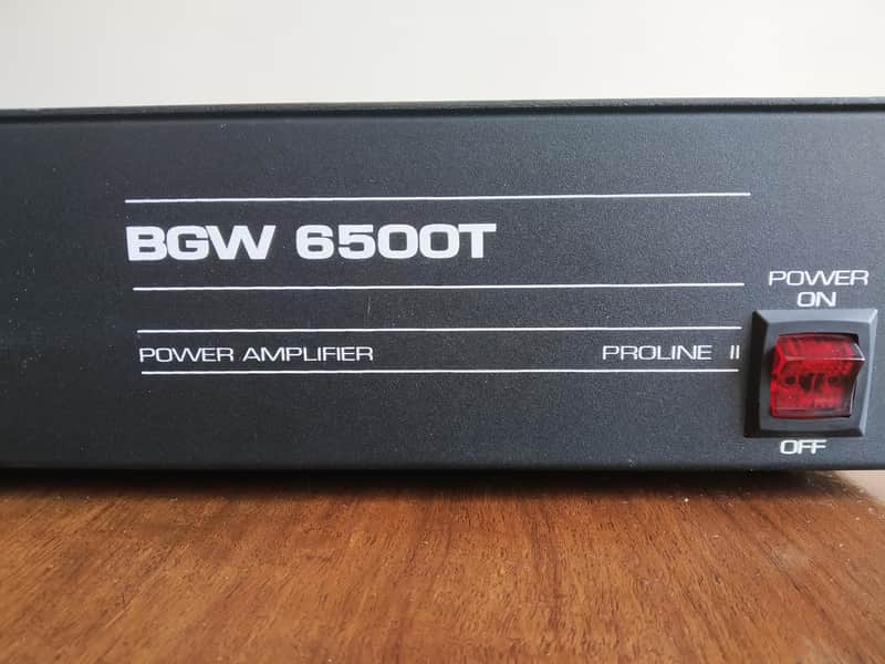 BGW 6500T Proline II mid-90s - Black | Reverb