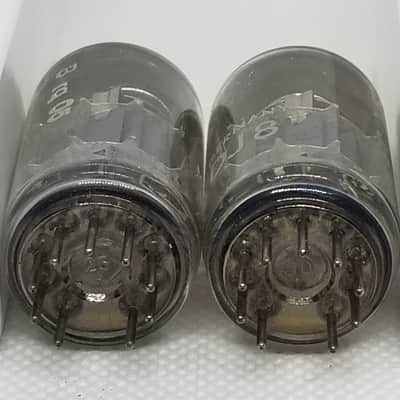 RARE Telefunken ECC88 / 6DJ8 - Laboratory Grade - Very Well Matched & Balanced (3.9%) Pair NOS E88CC 6922 image 2