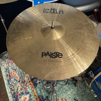 Paiste - 16" Sound Formula Thin Crash 978g 1995 image 2