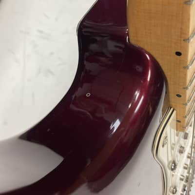 Fender Standard Stratocaster with Maple Fretboard 2003 - Midnight Wine image 12