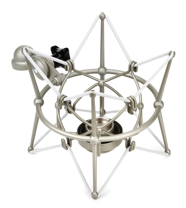Neumann EA 87 Elastic Shockmount for U 87 - Nickel image 1