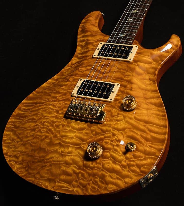 PRS Custom 22 AMAZING QUILT Tremolo 10-Top 1993 - 2001 - Amber image 1