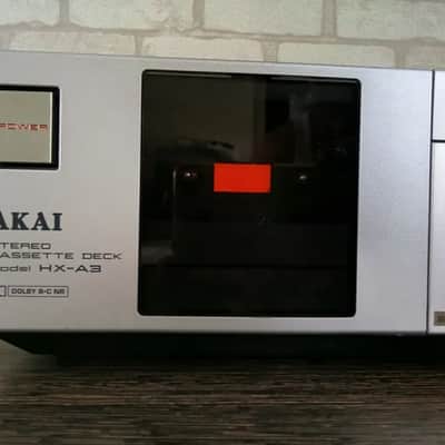 AKAI HX-A3 Rare Vintage Stereo Cassette Deck HX Head  Hi-Fi Japan 1985 Akai image 2