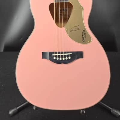 Gretsch G5021E Rancher™ Penguin™ Parlor Acoustic/Electric, Shell Pink image 1