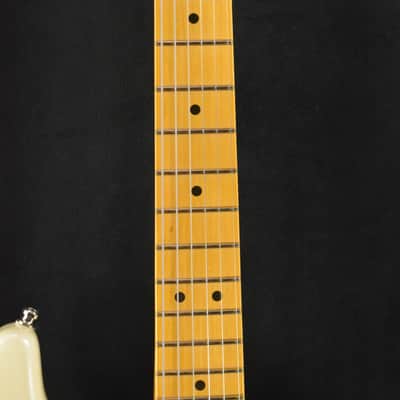 Fender Lincoln Brewster Stratocaster Olympic Pearl Maple Fingerboard image 4