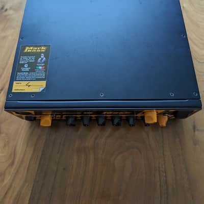 Markbass Little Mark III 500-Watt Bass Amp Head - Black / Yellow image 2