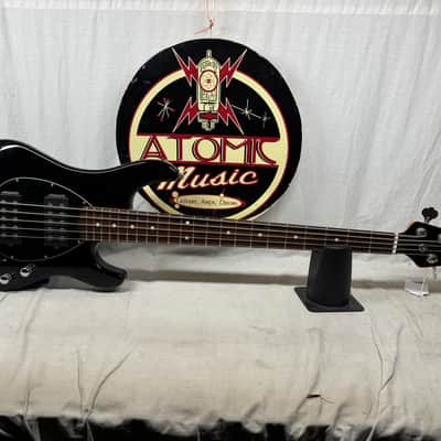 Ernie Ball Music Man USA Sterling 5 HH 5-string Bass 2014 - Black image 1