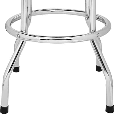 Fender Fender Custom Shop Chevron Logo Barstool Black/Chrome 30" image 2