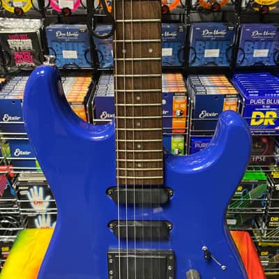 Aria Pro II SL-DX3 electric guitar in blue - Made in Japan image 8