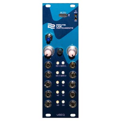 Emute Lab Instruments - uSeq - Live Coding Eurorack Module image 1