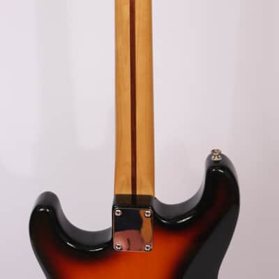 Fender Standard Stratocaster with 920D Hush Puppies pickups, G&G Case, Vintage Tremolo, Rosewood Fretboard 1993 - 1997 - Brown Sunburst image 11