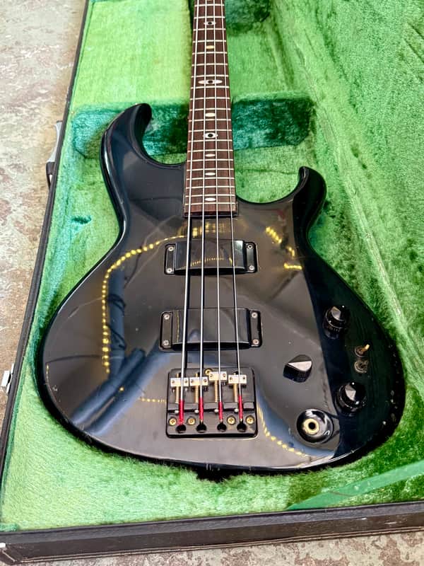 Aria Pro II Super Bass SB Elite II 1982 - Black n' Gold original