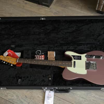 Fender Limited Edition Vintera II Road Worn '60s Telecaster - Burgundy Mist Metallic image 13