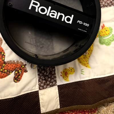 Roland PD-100 V-Pad 10" Drum Pad 2010s - White image 1