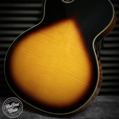 Epiphone Joe Pass Emperor II Sunburst Made in Korea image 5
