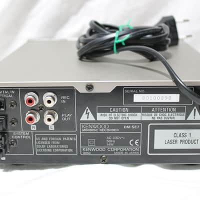 Minidisc mini disc player recorder Kenwood DM-SE7 image 3