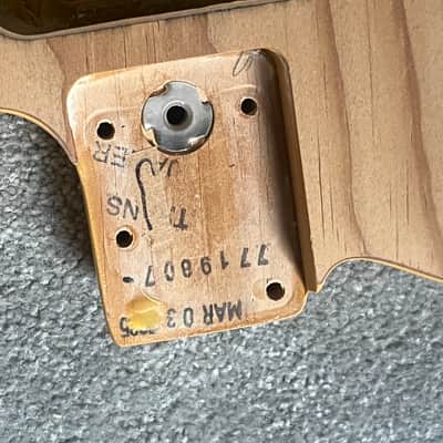 Fender American Professional II Telecaster guitar body unfinished image 2
