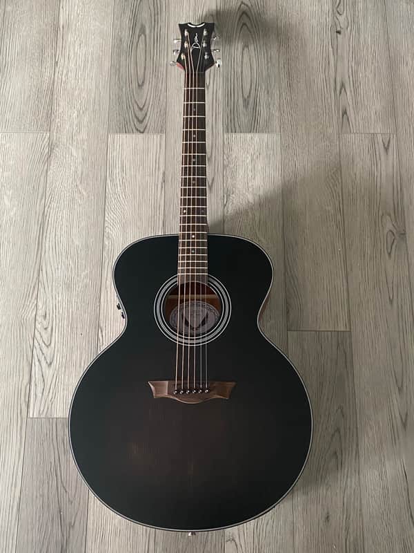 Dean St Augustine Jumbo Acoustic Electric Guitar Spruce top 2021 Vintage Burst image 1
