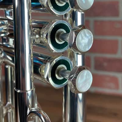 Schilke Soloiste Series Custom C Trumpet - Silver Plated image 8