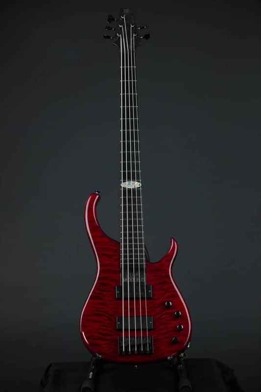 Modulus Quantum Five-String 20th Annaversary 1999 Velvet Black Cherry image 1