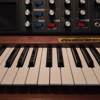 Moog Minimoog Voyager Signature Edition 44-Key Monophonic Synthesizer 2002 - Cherry Cabinet image 5