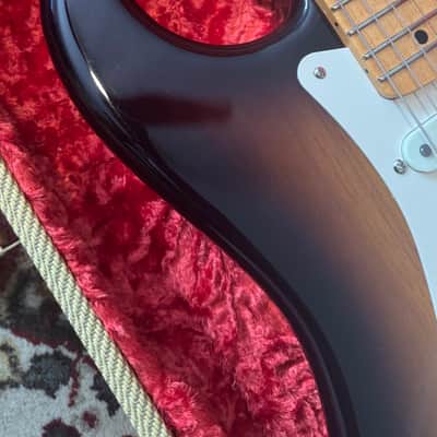 Fender Thin Skin Factory Special Run 54 Strat 2007 - Sunburst image 14