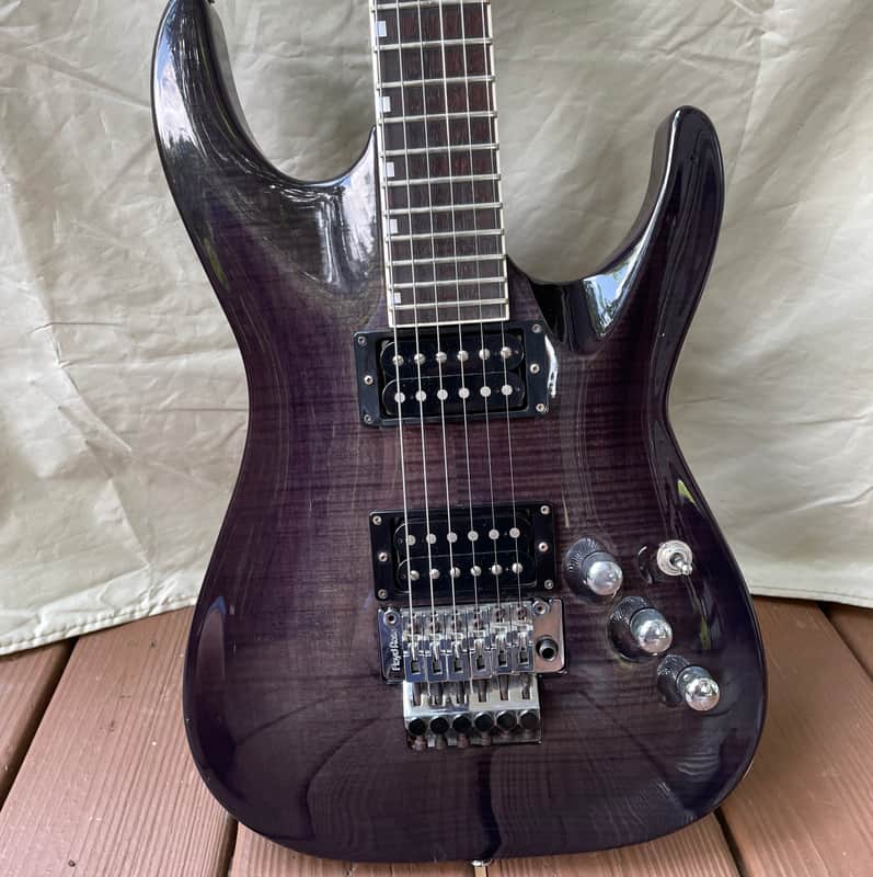 ESP Horizon, Edwards E-HR-98, 1990s Flamed top, MIJ Japan image 1