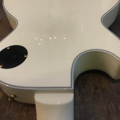 2010 Gibson Custom Shop Paul Custom in Aged White & original hard shell case Les image 13