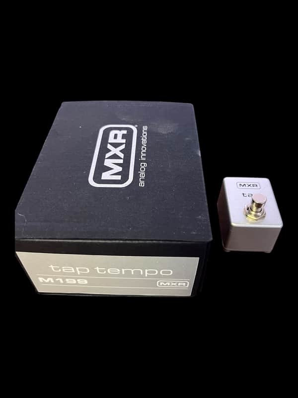 MXR M199 Tap Tempo Switch 2016 - Present - Silver X8900 image 1