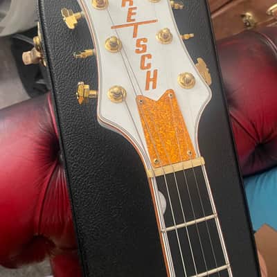Gretsch G6136TG Players Edition Falcon Hollow Body with Bigsby 2021 - Present - White image 4