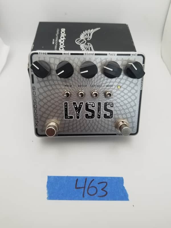 ギター LYSIS MKII Octave Fuzz Modulator LYSIS MKII - POLYPHONIC OCTAVE FUZZ MODULATOR | SOLIDGOLDFX