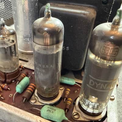 Dynaco Stereo 35 ST-35 Tube Power Amplifier w/ Cage | Original Dynakit | Tested Working | Dynaco Tubes image 5