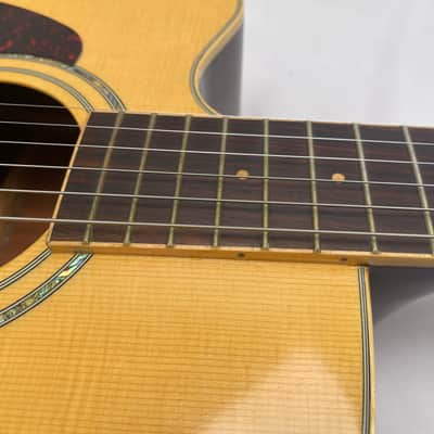 Ibanez AW70ECE-NT Artwood Mahogany Left Handed Acoustic Guitar Natural High Gloss image 11