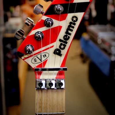 Palermo EVH 5150 Striped Conversion Eddie Van Halen Guitar Relic'd By Mike Palermo W/ Bag image 6
