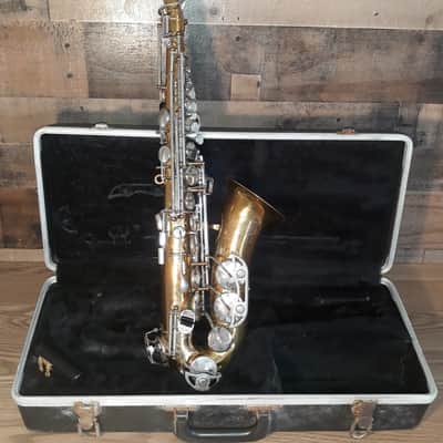 Used Selmer Bundy Eb Alto Saxophone - Yellow Brass With Lacquer Finish image 2