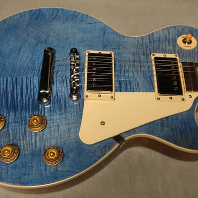 Gibson Les Paul Standard 50's Figured Top Ocean Blue 2024 DEMO image 3