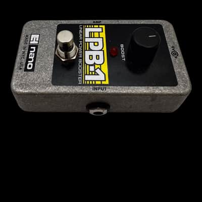 Electro-Harmonix LPB-1 Nano Linear Power Booster Preamp 2006 - Present - Black / Yellow / Gray X5684 image 2