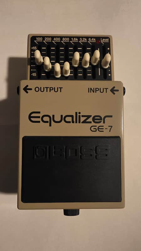 Boss GE-7 Equalizer (Black or Silver Label) 1997 - Present - Grey image 1