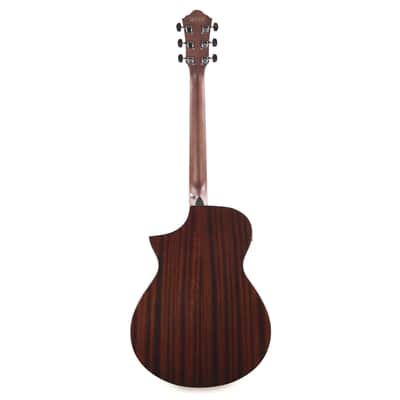 Ibanez AEWC16QATLH AEWC Acoustic-Electric Guitar Transparent Blue Sunburst High Gloss image 5