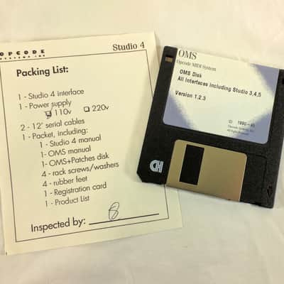 Opcode Studio 4 MIDI & SMPTE Interface (1992) image 15
