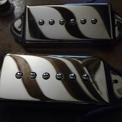 Gibson P90 Dogear pickups and harness from Epiphone Casino Elitist image 2