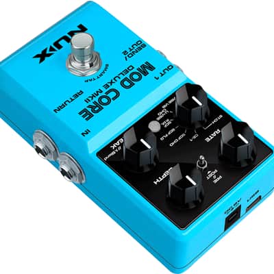 NUX Mod Core Deluxe MKII | Chorus / Flanger / Phaser Pedal Effect | 8 Different Types image 4