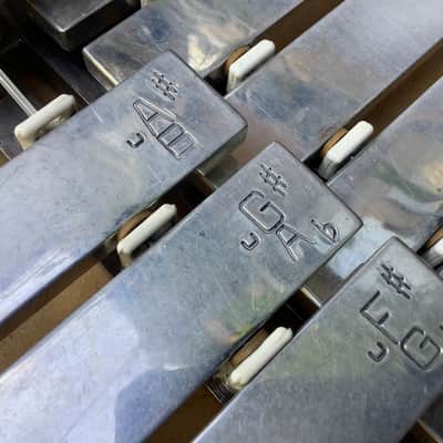 Sandner Lyra metal xylophone glockenspiel Bells LYRA Sandner made in Germany image 9