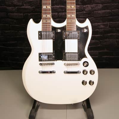 Vintage Ventura Double Neck 6 & 12 String Guitar - Copy of Gibson EDS-1275 image 19